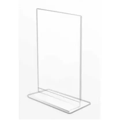 Display T 15X21Cm A5 Expositor Balcão Mesa Papel 20 Peças