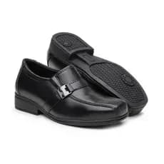 Sapato Formal Social Masculino Infantil Couro do 21 ao 36 Envio Imediato