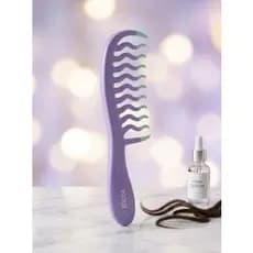 Pente De Cabelo Para Cachos Soltos E Ondas Roxa Ricca Instacachos Dente Ondulados Redução do frizz