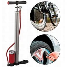 Bomba De Ar Manual Com Medidor 150 Psi Pneu Moto Bike Carro BT-AX103