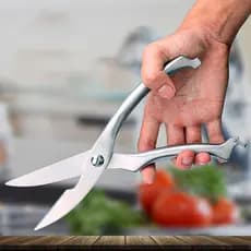 Tesoura De Aço Inoxidável Com Trava De Segurança BM-A610