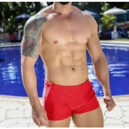 Sunga boxer shots Box Banho Sunga Masculina