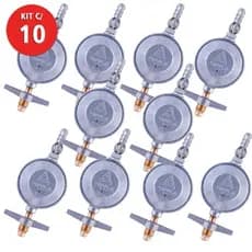 Kit Profissional 10 Reguladores GLP 504/01