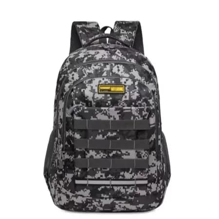 Mochila Escolar Reforçada Costa Unissex Respirável Camuflada