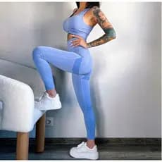 Conjunto Top e Calça Levanta Bumbum Feminino , Conjunto de academia, para malhar, Alta Qualidade
