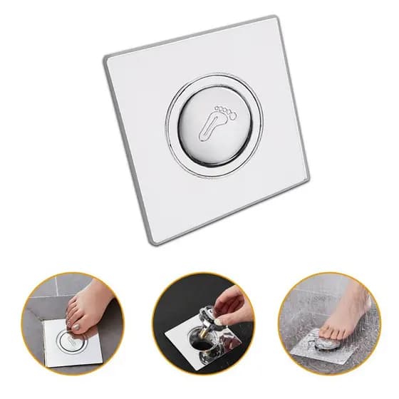 Ralo Click 9.5x9.5 Inteligente Pop Up Inox