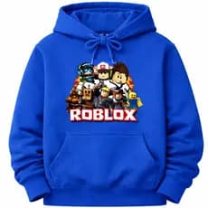 Moletom Infantil Estilo Roblox Gamer Battle Royale Blusa Canguru Com Capuz
