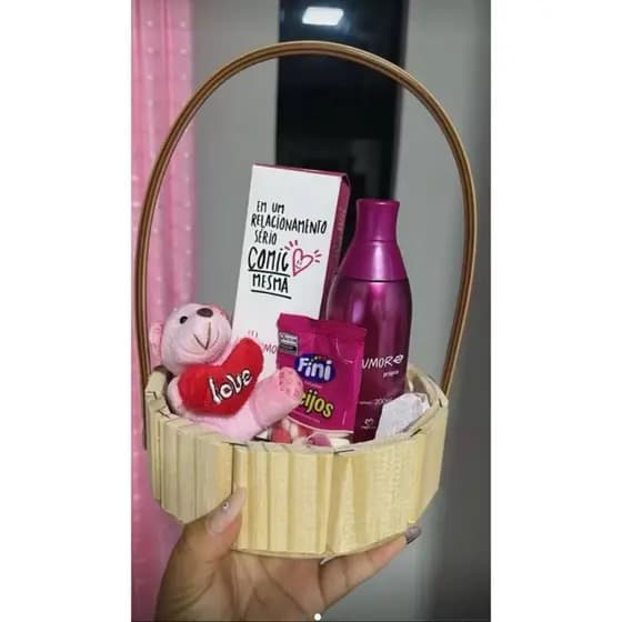 Kit 10 Cestas Redondas Premium em Madeira Pinus Artesanal | Ideal para Presentes, Café da Manhã e Decoração