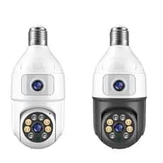 Câmera De Segurança Ip Wifi Full HD 2 Lentes Visão Noturna Microfone Durawell