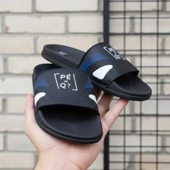 Chinelo Masculino Slide 38 ao 43 Borracha Macia Não Escorrega