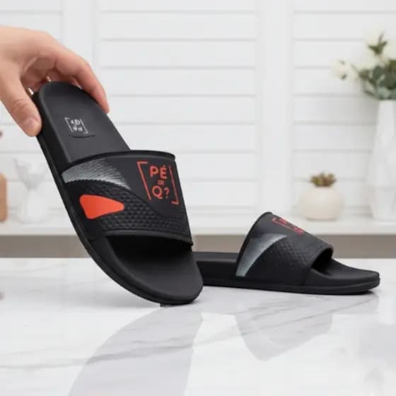 Chinelo Slide Masculino Pé de Q? Super Leve Conforto Garantido Softt