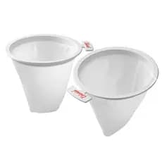 Kit Com 2 Filtros Coador De Café Reutilizável Tnt Lavável Tamanho 103 Sustentável Chá