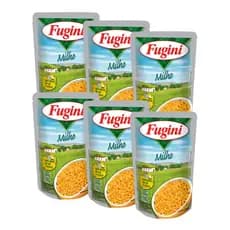Kit C/ 6 Sache Milho Verde Em Conserva Fugini P/ Pizza Molhos Cachorro Quente 170g Cada