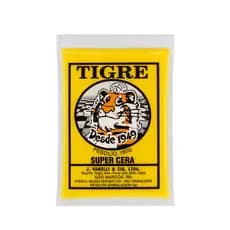 Cera Em Pasta Tigre Amarela Carnaúba 180g P/ Piso Madeira Brilho Incolor Móveis Secagem Rápida