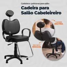 Cadeira Cabeleireiro Cadeira Para Salão Cabeleireiro Poltronas
