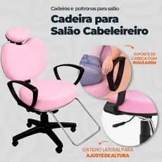 Cadeira Cabeleireiro Cadeira para Salão Cabeleireiro Poltrona