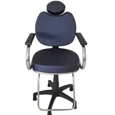 Cadeira Cabeleireiro Cadeira Para Salão Cabeleireiro Azul Marinho Poltronas Salão Beleza