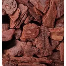 Casca De Pinus Semi Polida Natural Jardinagem Decoração