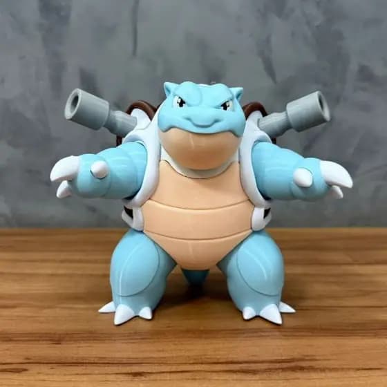 Blastoise - Figura de Ação Decorativa  Colecionável