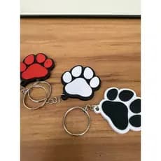 Chaveiro Pet Patinha Personalizado Com Nome Cão Gato Luxo Exclusivo