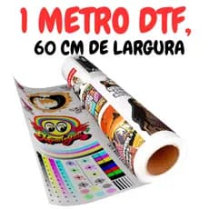 Estampas Impressão Dtf Alta Qualidade Cabeça de Impressao I3200 1 Metro por 58 Cm de Largura