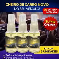 Cheirinho CARRO NOVO Spray Automotivo para Carro Aromatizante de Qualidade Concentrado