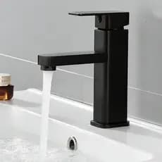 Torneira Do Banheiro De Níquel Escovado Moderna Cachoeira Da Pia Com Alça Única Adequada Para , Placa De Deck De Forneci