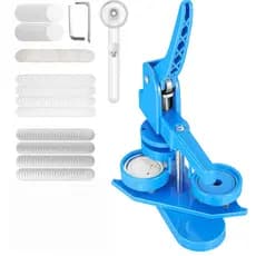 3 Kit Conjunto de Máquina de Crachá Deslizante Máquina De Button, Botão, Broche, Crachá 33/44/58mm 100 Boton