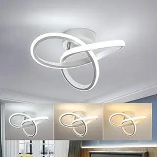 Luminária De Teto Plafon Led Moderna Lustre para Corredor Sala Quarto Cozinha