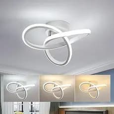 Luminária De Teto Plafon Led Moderna Lustre para Corredor Sala Quarto Cozinha