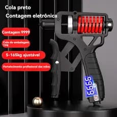 Hand Grip Metal 5-165 kg Resistente Fortalecedor Exercício Braço Antebraço Mola com Ajuste de Força boa