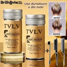 Bastão de Cera para Cabelo Anti-Frizz Frizzy Hair Tidying Creme Suavizante Styling Stick de Cera Pente incluído
