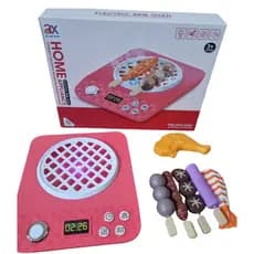 Brinquedo de Menina Elétrico Mini Cozinha Infantil