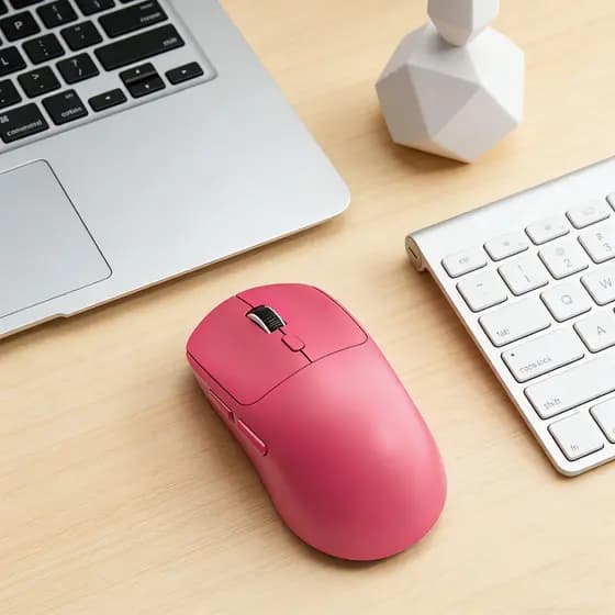 Uniwity Mouse Bluetooth sem fio de três modos 2.4G USB recarregável, Design ergonômico, 6400 DPI adequado para Laptop e
