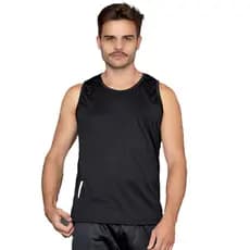 CAMISETA REGATA MASCULINA DRYFIT LISA BASICA CASUAL PARA TREINO CORRIDA ACADEMIA LEVE E CONFORTAVEL