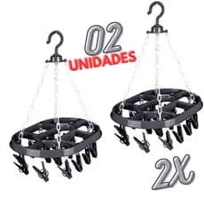 Varal Portátil Para Apartamento 02 peças Envio FULL, Varal secador de roupas, Varal Retrátil
