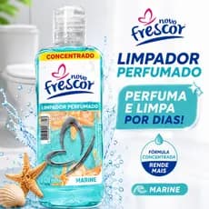 Limpador Perfumado Novo Frescor 120ml 16 Fragrâncias Banheiro Perfumado Concentrado - Coala Essências