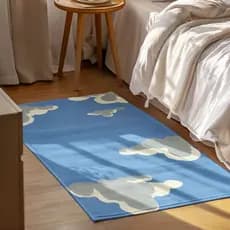 Tapete Decorativo Céu 118x70cm Antiderrapante Sala, Quarto e Escritório