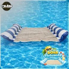Boia para Piscina - Boia com Rede Flutuante - Diversão para Adultos e Crianças !!! - Boia de Piscina