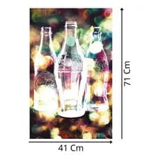Pano De Prato Algodão Coca-cola Light Bright Fd 6562