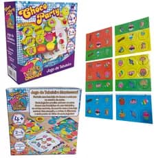 Jogo Tabuleiro De Atividades Montessori Chocolix Lógica  Associação D Imagens Raciocíneo Percepção Visual Atenção  Foco