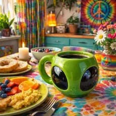 Caneca 3d Et Extra Terrestre Colecionável Temática Ufologia