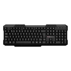 Teclado com Fio Kross USB Multimídia ABNT2 Preto KE-K106