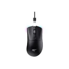 Mouse Gamer Havit MS966S, 10000DPI, Wireless 2.4G (USB) + Bluetooth 5.2 + USB Type C - Preto