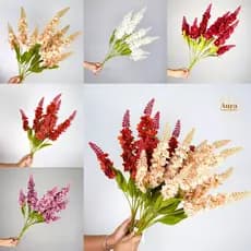 Buquê de Boca de Leão Artificial 60cm Flor de Casamento Arranjo de Flores Decoração - HS801594