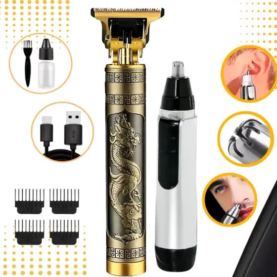 Barbeador-cuidados masculinos  e aparador de pelos Maquina cortar cabelo