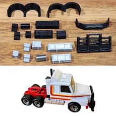 Kit Customização Restauração para Matchbox Scania T142 - 18 peças | Miniatura