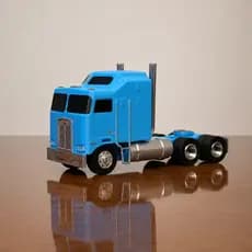 Caminhão Kenworth Aero Cabine Longa Truck Escala 1:64 | Miniatura
