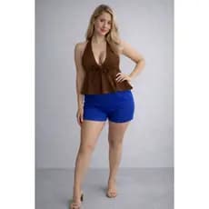 Blusa Casual Feminina Blusa Elegante Feminina Tamanho Único 36- 42 Blusa Frente Única Feminina Blusa Laço Feminina Bata