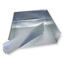 Forma Frente ou Lateral Removível 30x30x10cm Quadrada Bolo Torta Fatia Feira